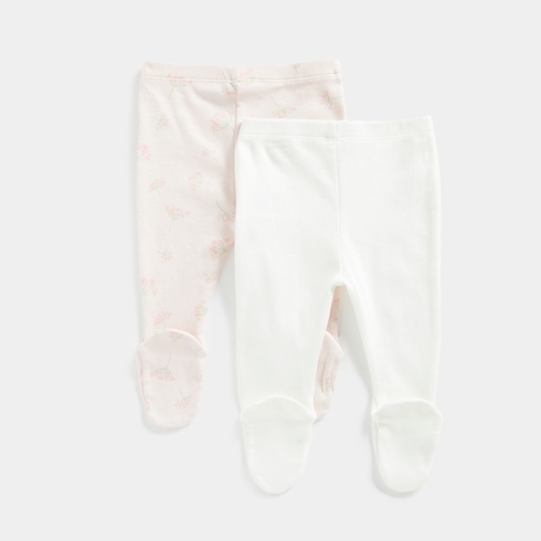 1+ In The Family Nude Mia Leggings W/Feet | Buttons Bebe
