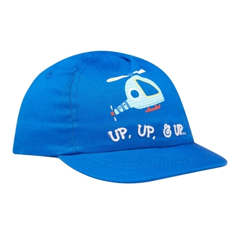 Boys Helicopter Cap - Blue