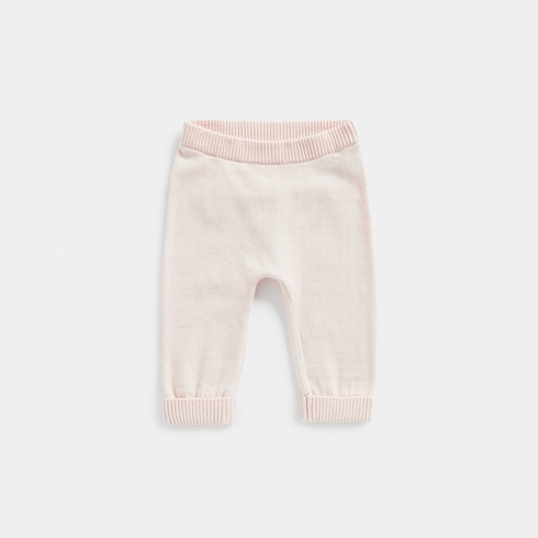 Mothercare Mouse Knitted Jogger -Pink