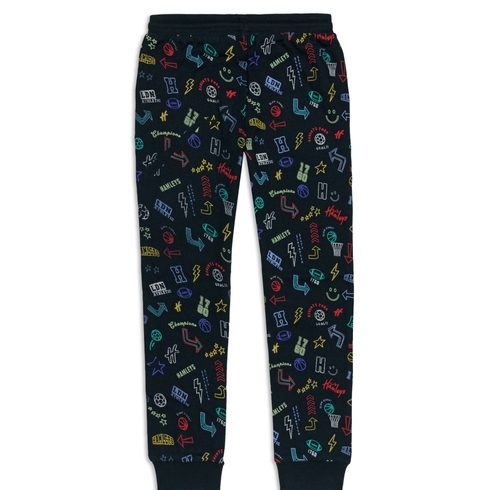 H By Hamleys Boys  Joggers -Pack Of 1-Black