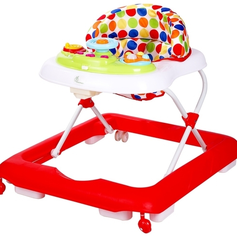 R For Rabbit Step Up Baby Walker & Jumpers Red
