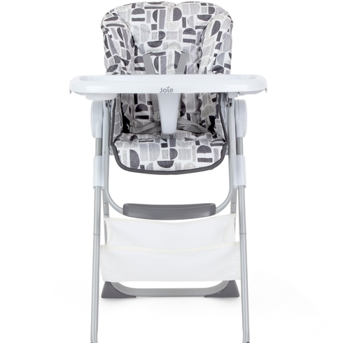 Joie Logan Snacker 2 In 1 Baby High Chair Black &Amp; Grey
