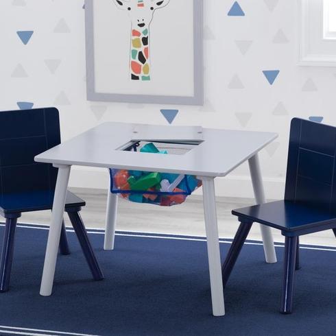 Delta Children Table & Chair Set Navy
