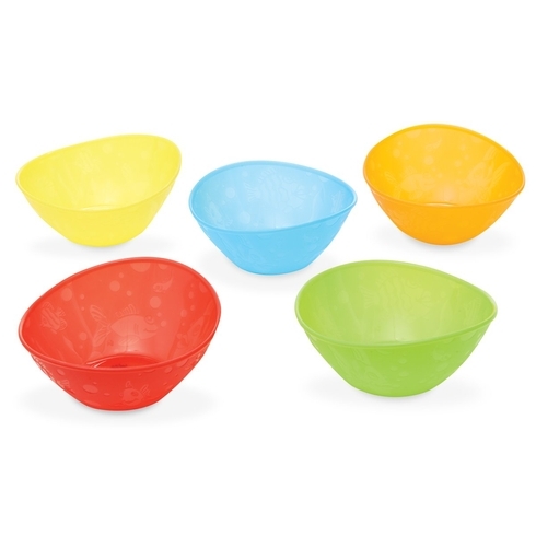 Munchkin Multi Bowls Multicolor Pack Of 5