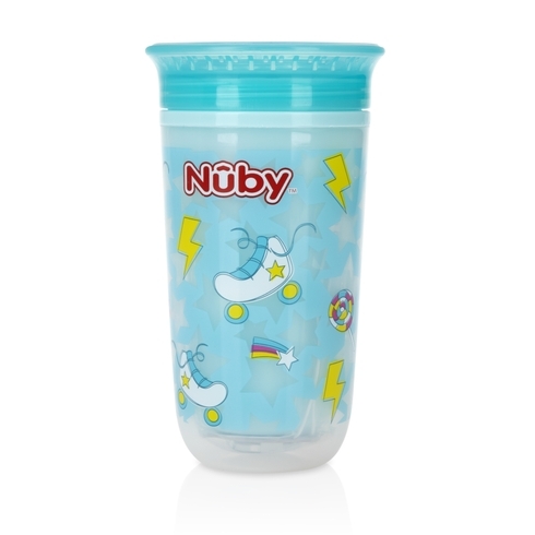 Nuby Light Up 360° Wonder Cup Grey 300Ml