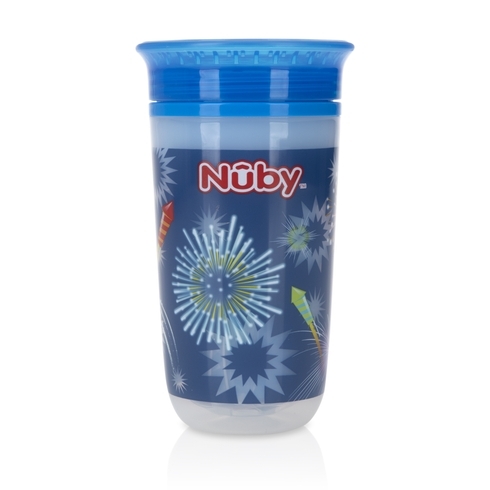 Nuby Light Up 360° Wonder Cup Blue 300Ml