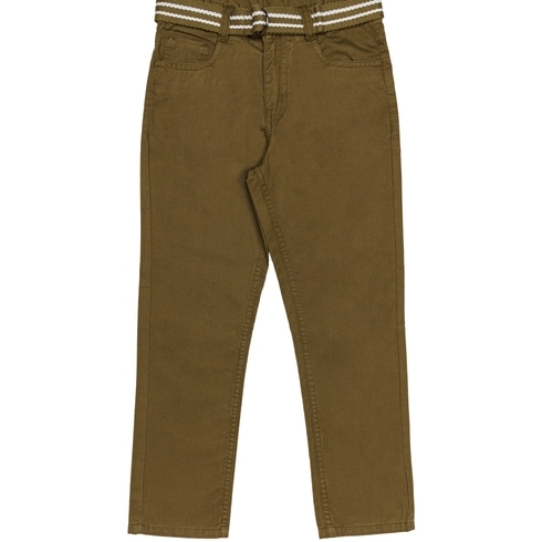 H By Hamleys Boys Trousers Solid -Brown