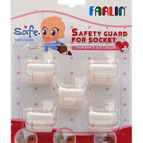 Farlin Safety Guard for Socket White
