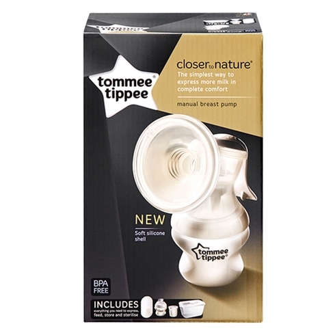 Tommee tippee manual breast pump white