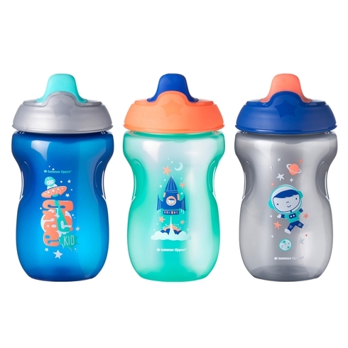 Tommee tippee non-spill toddler sippee cup multicolor 300ml pack of 3