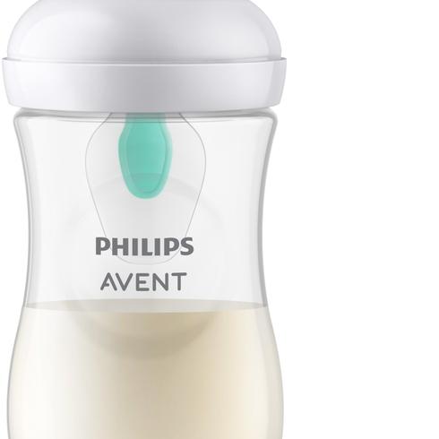 Avent Natual Response Baby Feeding Bottle With Airfree Vent Translucent 260ml