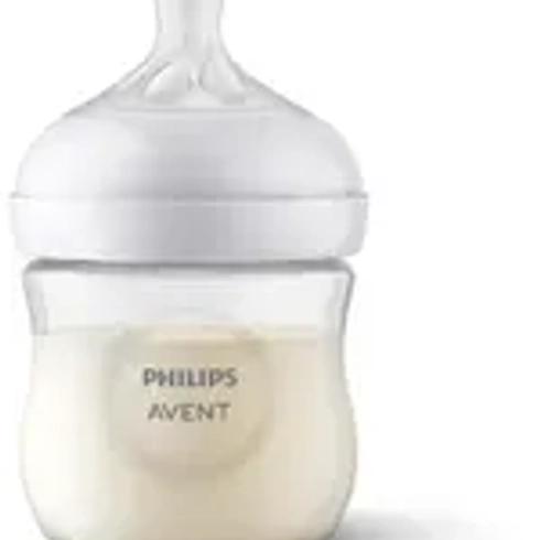 Avent Natual Response Baby Feeding Bottle Translucent 125ml