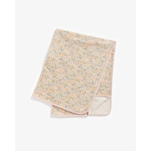 Girls Shawl Floral Print - Multicolor