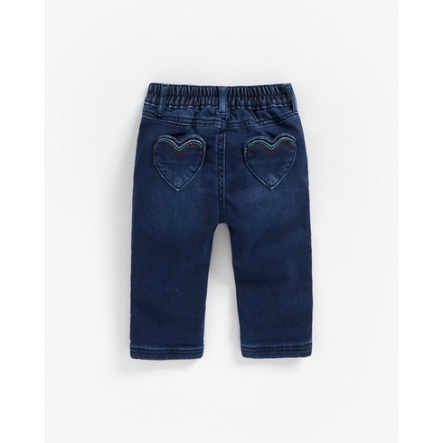 Infant Toddler Girls Flare Leg Jeans, Elastic Waist Denim Pants Baby Clothes  | Shop The Latest Trends | Temu