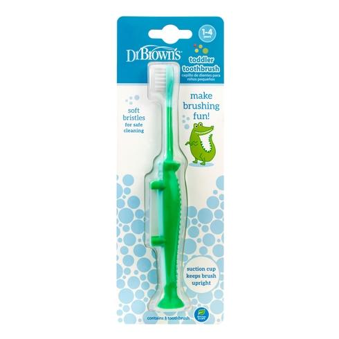 Dr. Brown'Stoothbrush Crocodile Green