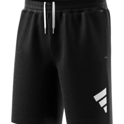 Adidas Boys  3 Bar  Shorts-Black 