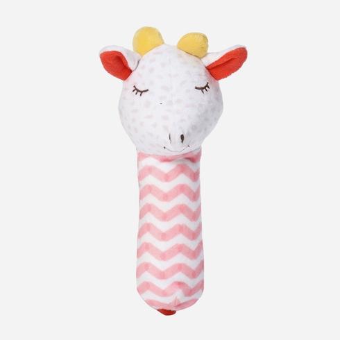 Mothercare Giraffe Squeeky Rattle - Mutlicolour