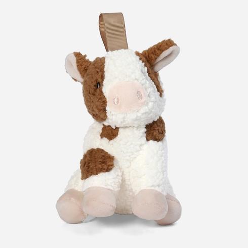Mothercare Cuddle Cow Miniature Toy - Brown And White 