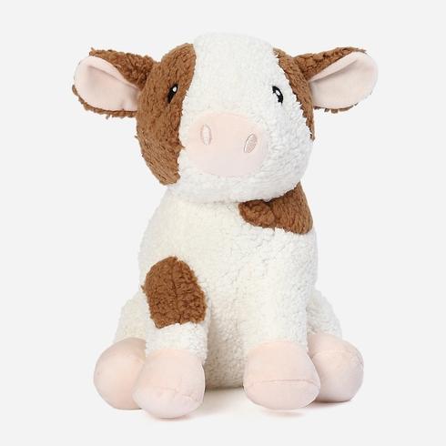 Mothercare Cuddle Cow Plush - Brown And White 