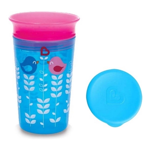 Munchkin Miracle 360° Deco Sippy Cup Blue 266Ml