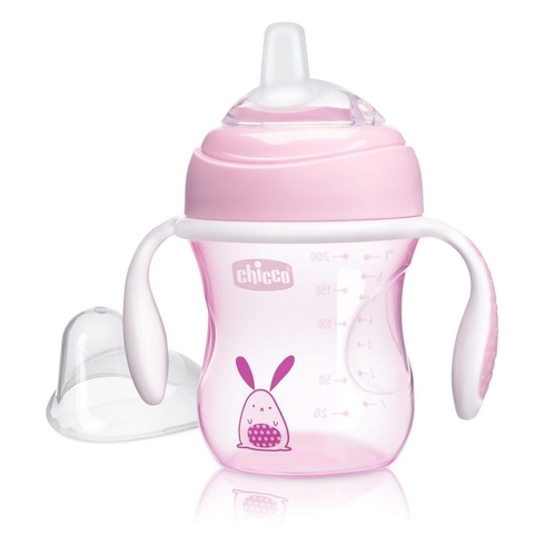 Chicco transition cup pink