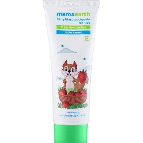 Mamaearth berry blast toothpaste for kids 50g