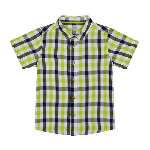 Boys Half Sleeve Shirt- Multicolored
