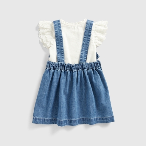 Aimama Hanna Denim Blue Skirt Overall – FINAL SALE – Blossom
