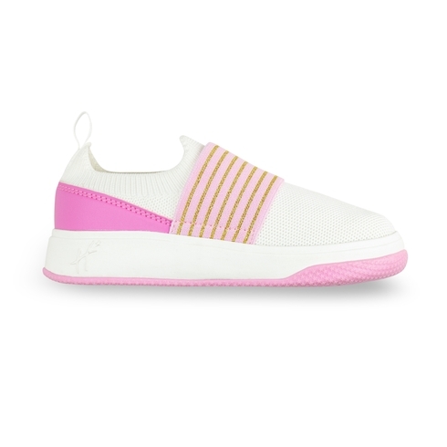 H By Hamleys- Girls Sneakers-White/Pink 