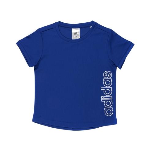 Adidas Kids Girls  Polyester T-Shirts-Blue Online At Best Price | Adidas Kids India