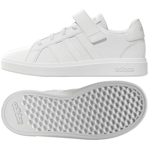 Adidas Kids Boys Synthetics Shoes-White