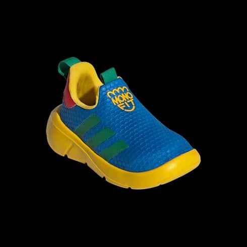 Adidas Kids Boys Textile Shoes-Blue