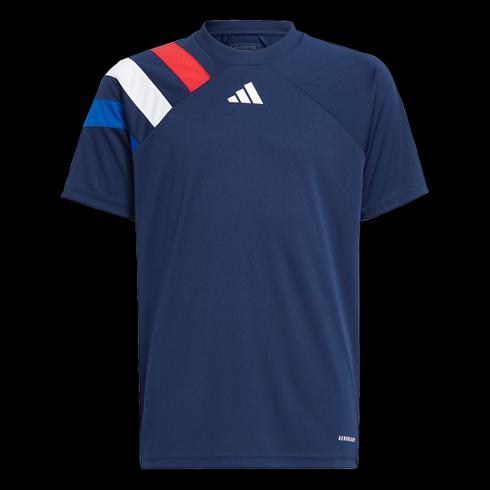 Adidas Kids Boys Polyester Jerseys-Navy