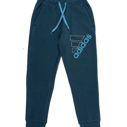 Adidas Kids Boys Cotton Pants-Turquoise