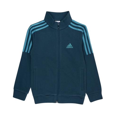 Adidas Kids Boys Cotton Tracktops-Turquoise