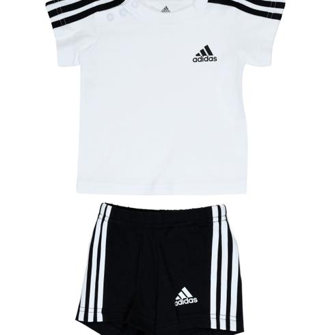 Adidas Kids Boys Cotton Sets-White
