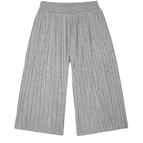 Girls Palazzo Pleated - Grey