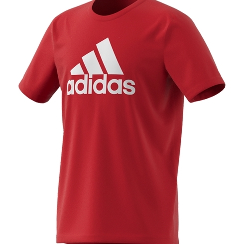 Adidas Boys  D2M Big Logo  T-Shirts-Red 
