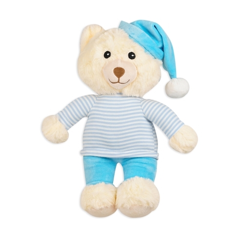 Bed Time Cuddly Bear Blue