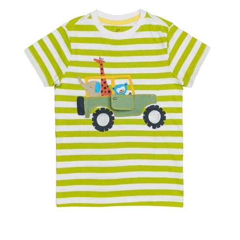 H by Hamleys Boys Short Sleeves T-Shirt Striped-Multicolor