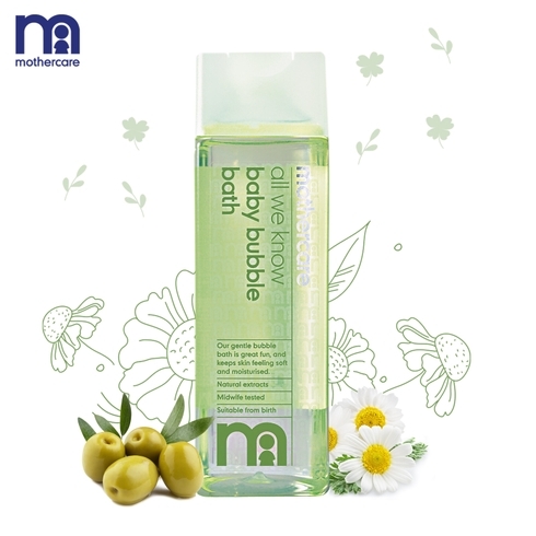 Mothercare all we know baby bubble bath 300ml