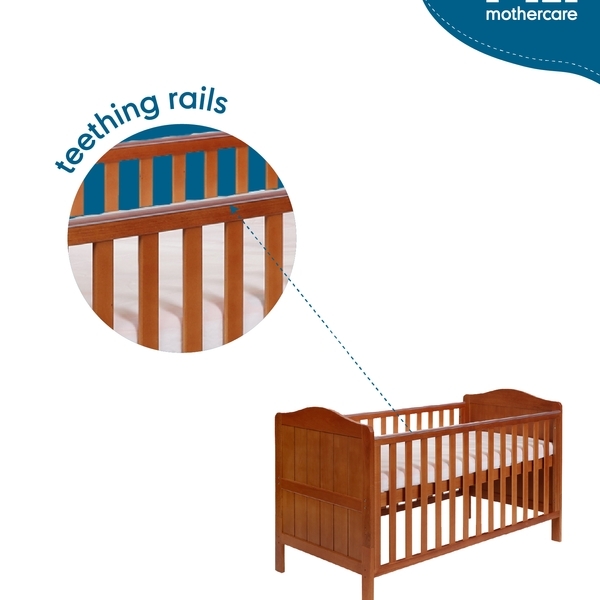 Buy Mothercare Darlington Cot Bed Antique Brown Online at Best Price