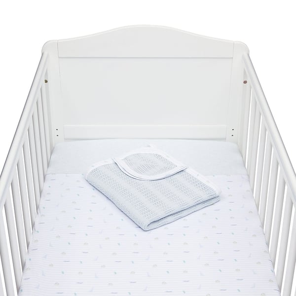 Buy Mothercare Sleepysaurus Cot Bed Starter Set Blue Online at