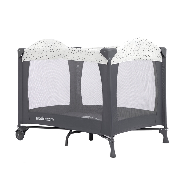 Buy Mothercare Classic Sleep Dream Repeat Travel Cot Multicolor Online