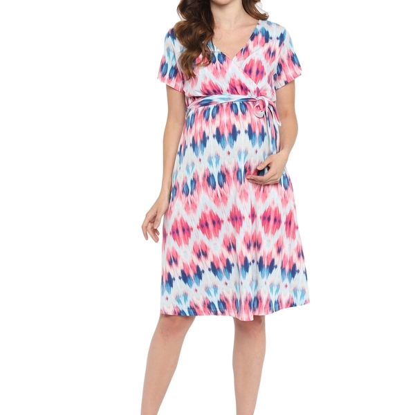 Buy online Momsoon Women Short Sleeves Front Wrap Dress Multicolor from Mothercare. Explore wide range of maternity dresses priced between 1495 3999. Free Delivery. Easy Return