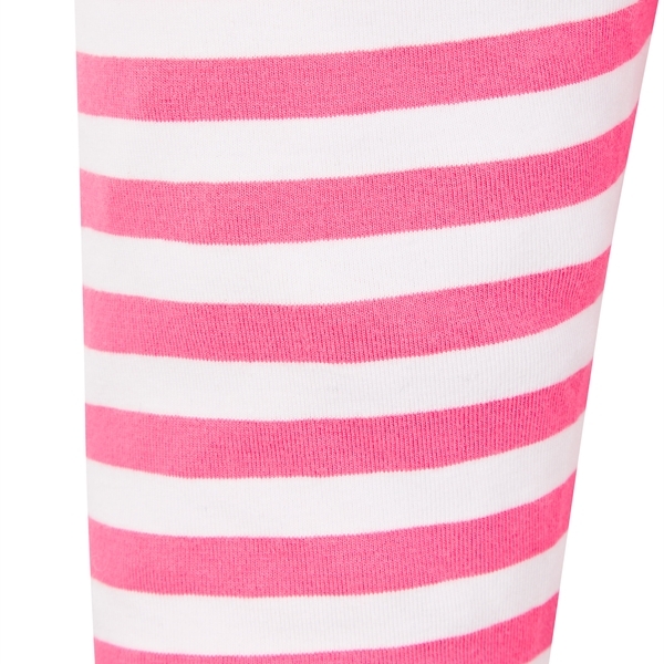 Buy XY Life Kids Pink Cotton Striped Leggings for Girls Clothing Online @  Tata CLiQ