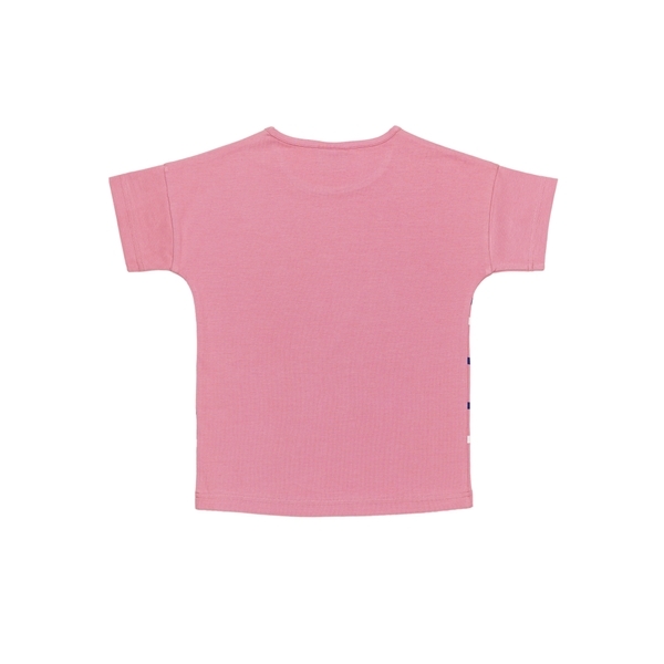 Buy Girls Short Sleeves T-Shirt Cat Print-Pink Online at Best Price | H ...