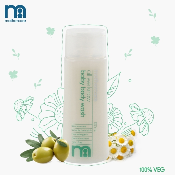 Buy Mothercare All We Know Baby Body Wash 100ml Online at Best Price