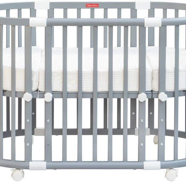 Buy Fisher Price Florence Multifunction Baby Crib and Bed Grey Online at Best Price Mothercare India