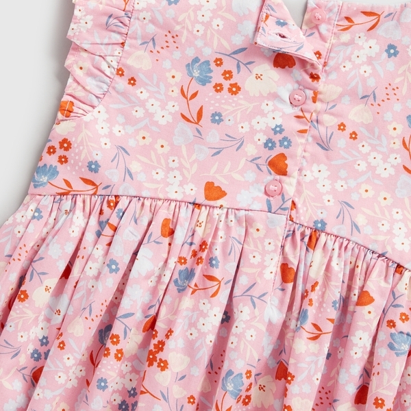 Buy Giggles All-Over Floral Print Dress and Bloomer Set Online | Mothercare  Bahrain